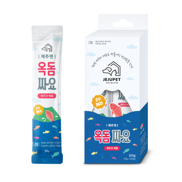 JEJUPET 方頭魚肉泥條 옥돔짜요