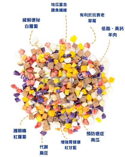 SuperPaw 羊肉味狗狗粟米片