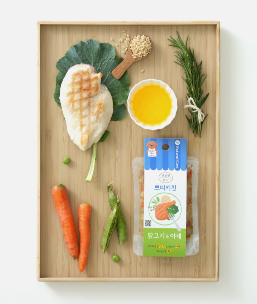 Natural Core汪汪雞肉蔬菜飯鮮食包