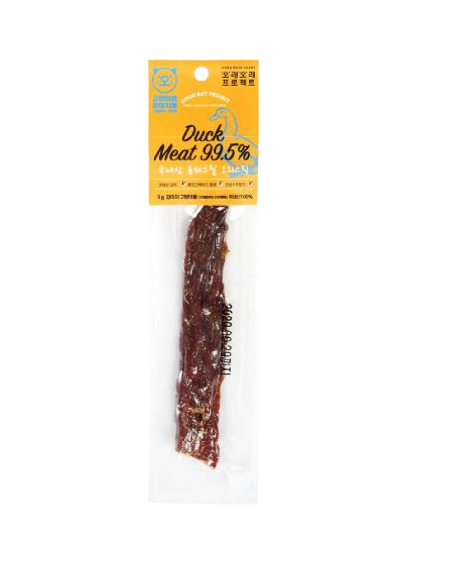 오래오래프로젝트 韓國產煙燻烤鴨華夫餅條