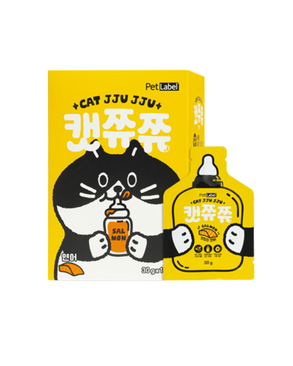 喵啾啾 CATJJUJJU 貓咪三文魚味肉泥