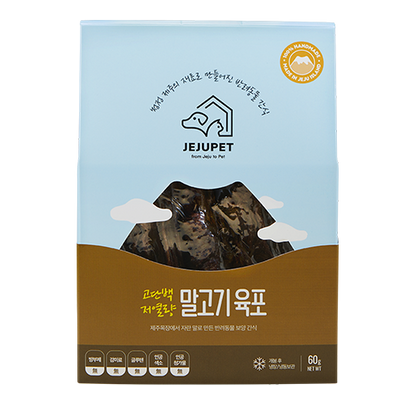 JEJUPET 濟州風乾馬肉條 말고기육포