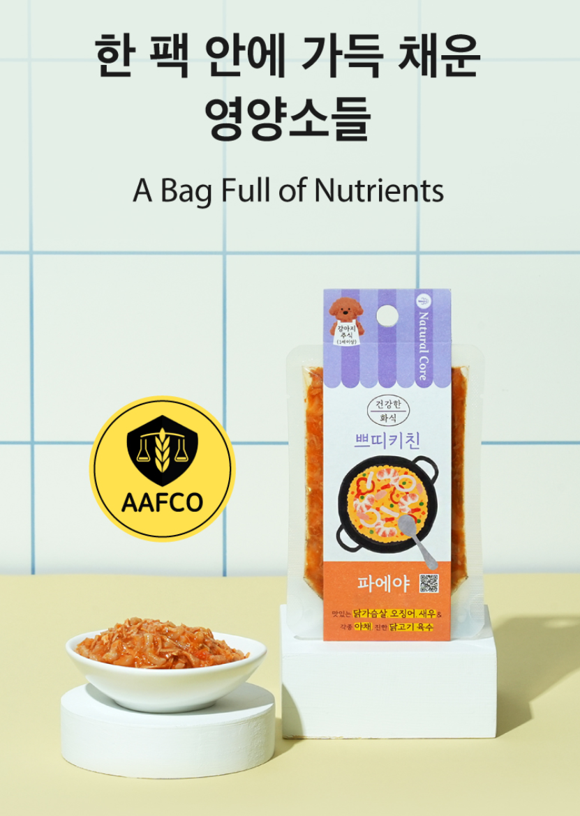 Natural Core汪汪西班牙海鮮飯鮮食包