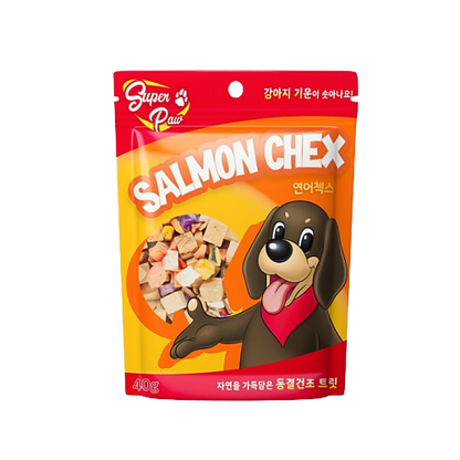 SuperPaw 三文魚味狗狗粟米片