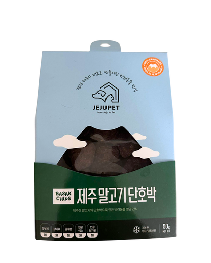 JEJUPET 濟州風乾馬肉南瓜薯片 말고기당호박바삭칩