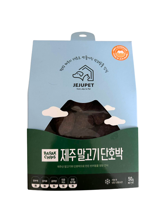 JEJUPET 濟州風乾馬肉南瓜薯片 말고기당호박바삭칩