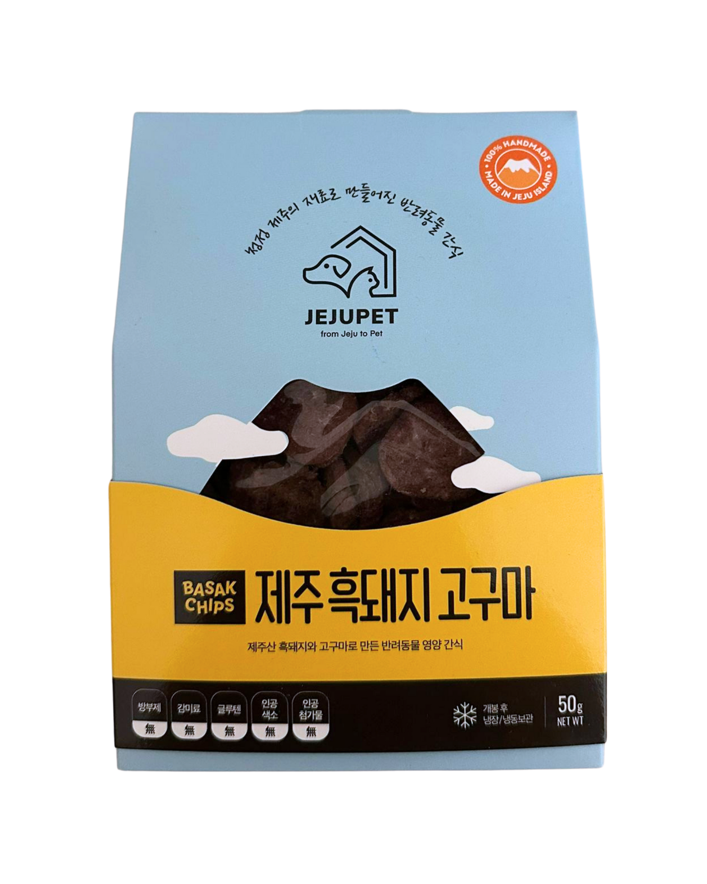 JEJUPET 濟州風乾黑毛豬蕃薯薯片 흑돼지고구마바삭칩