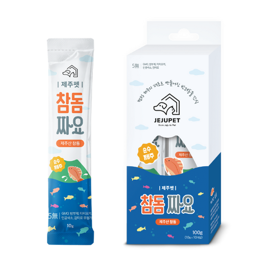JEJUPET 鯛魚肉泥條 참돔짜요